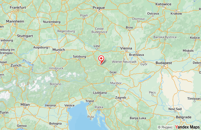 Карта маршруту репатріації з Австрії до України