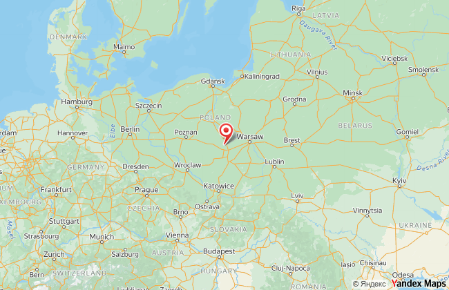 Карта маршруту репатріації з Польщі до України