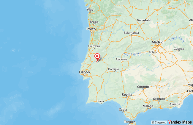 Карта маршруту репатріації з Португалії до України